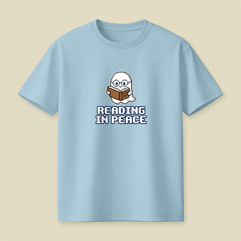 Reading Ghost In Peace Playful T-Shirt