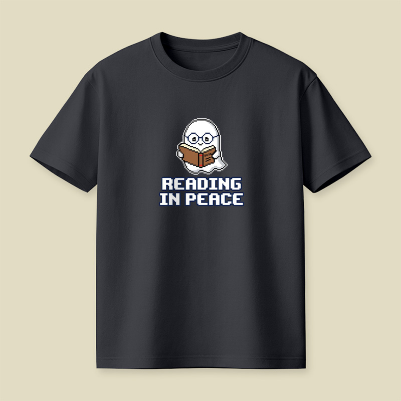 Reading Ghost In Peace Playful T-Shirt