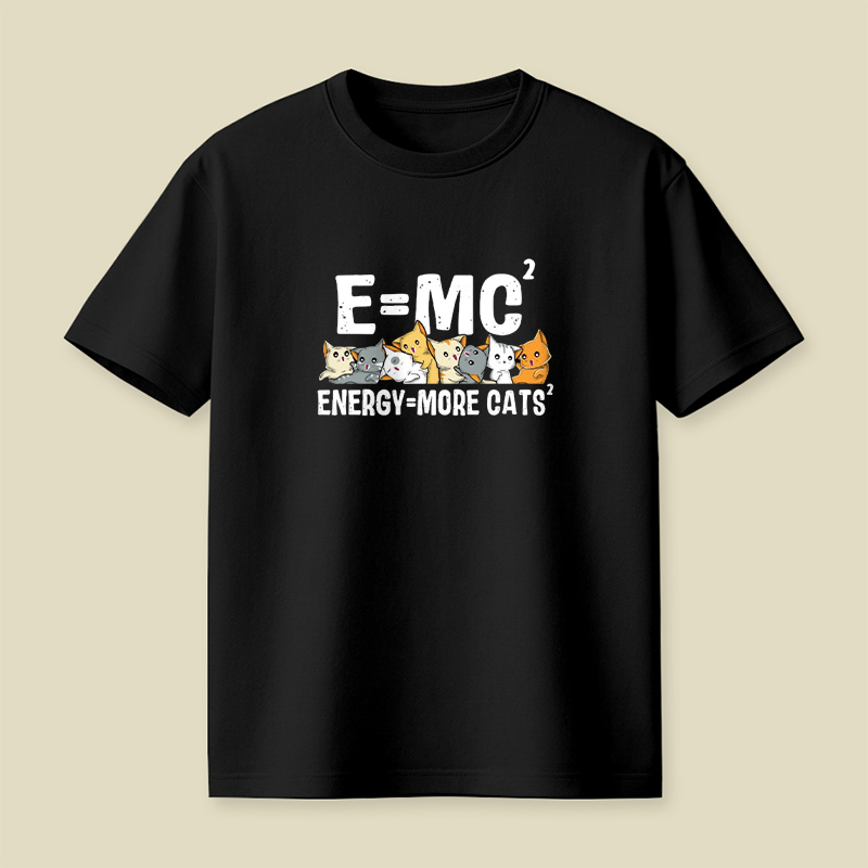 Energy More Cats Playful T-Shirt