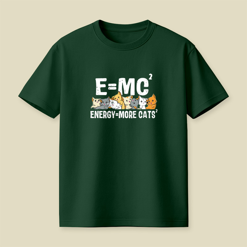 Energy More Cats Playful T-Shirt