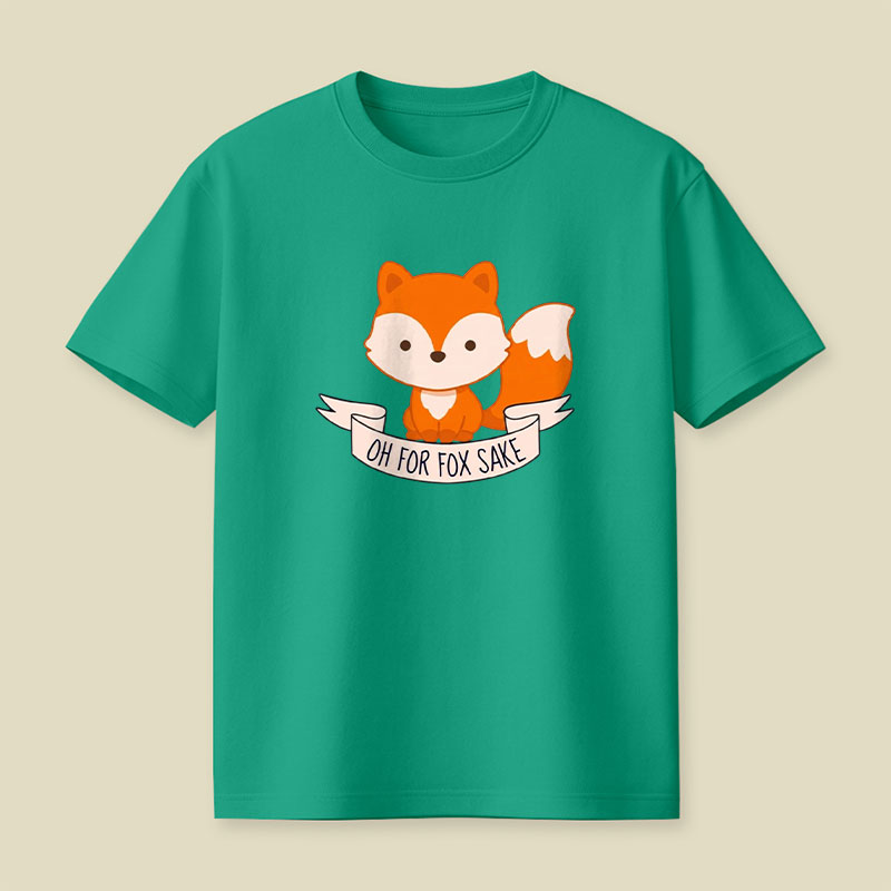 Oh For Fox Sake Playful T-Shirt