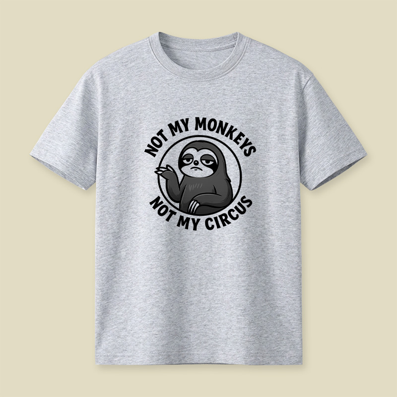 Not My Monkeys Playful T-Shirt