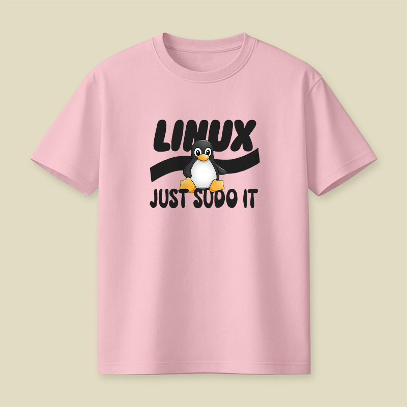 Linux Just Sudo It Playful T-Shirt