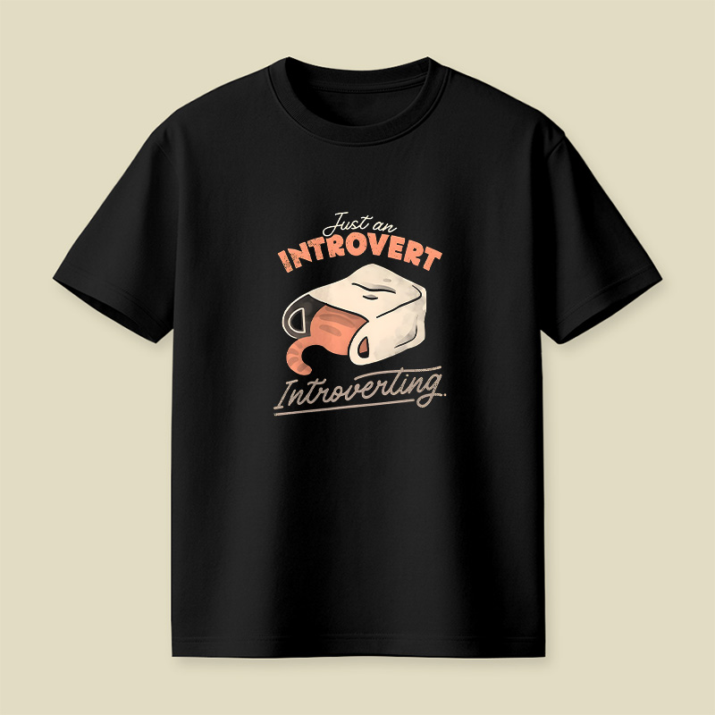 Introvert Cat Mood Playful T-Shirt