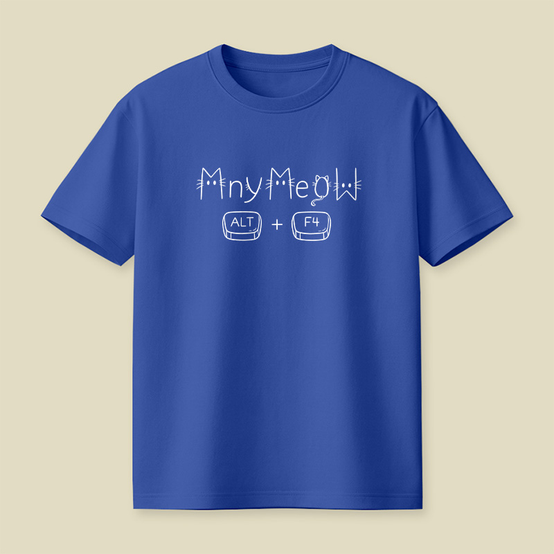 Coder Cat Pun Playful T-Shirt