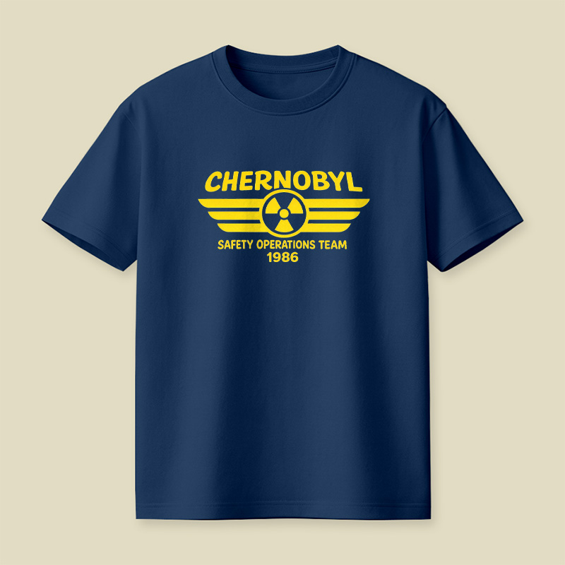 Chernobyl 1986 Safety Operations Team Playful T-Shirt