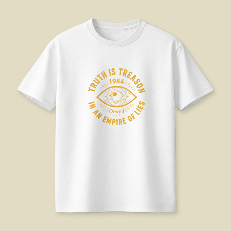Truth Is Treason 1984 Orwell Playful T-Shirt