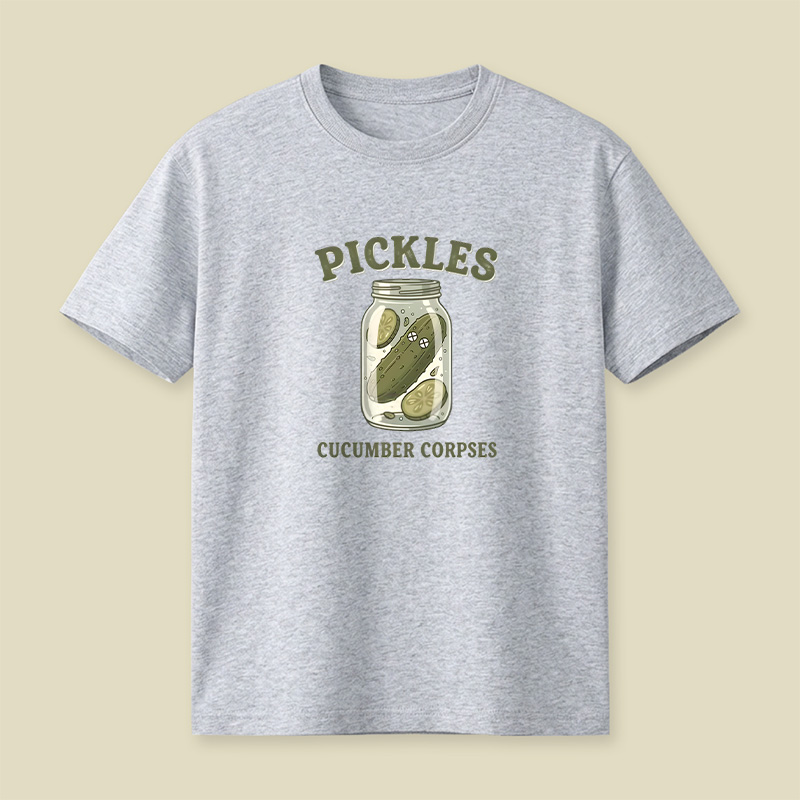Pickles Cucumber Corpses Playful T-Shirt