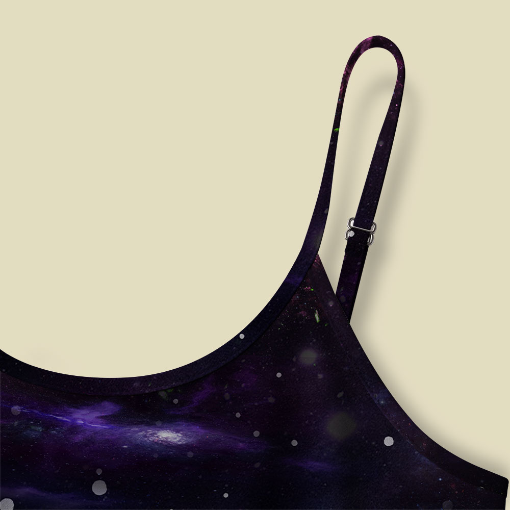Beautiful Nebula Outer Space Camisole Midi Dress