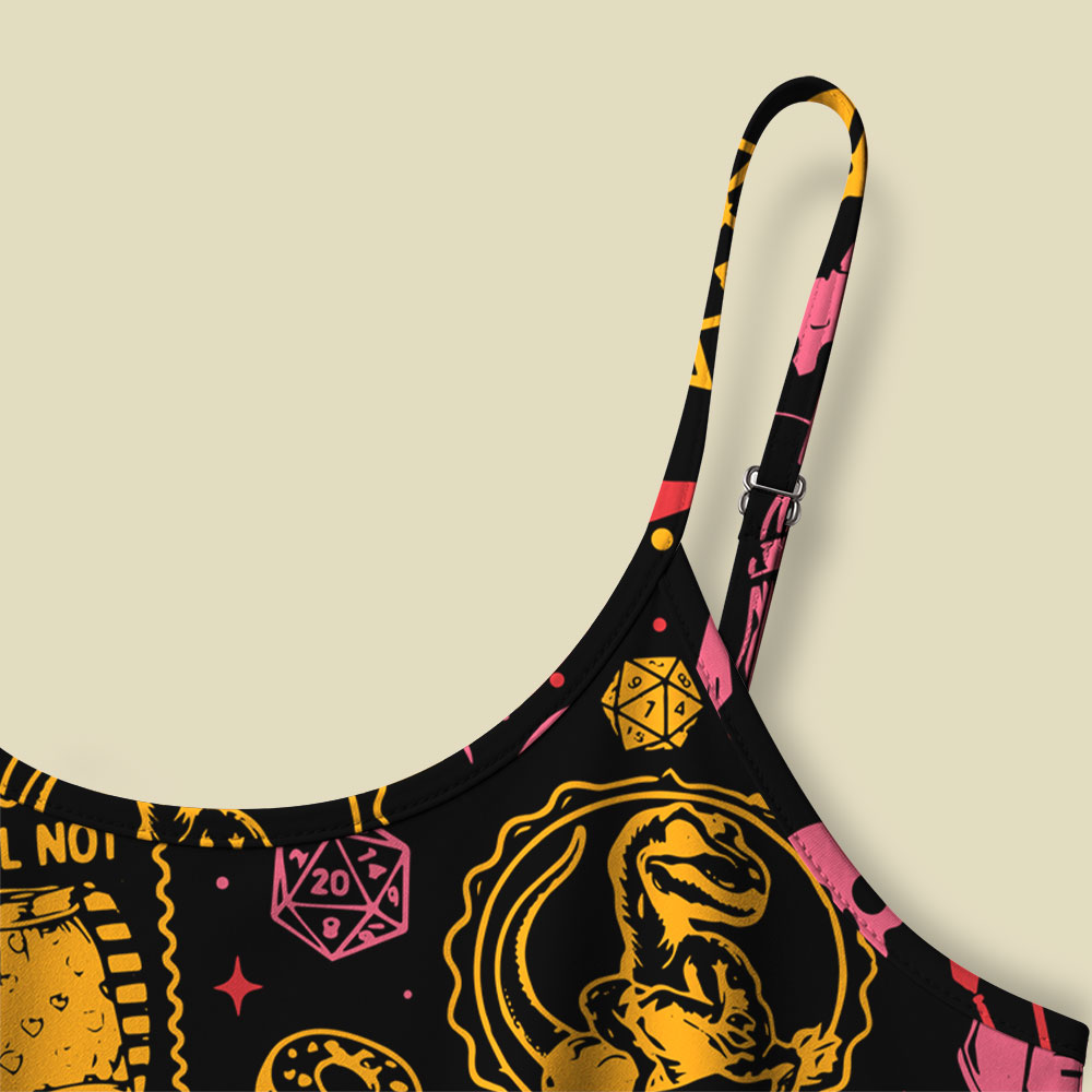 Dungeon Crawler Chaos Camisole Midi Dress