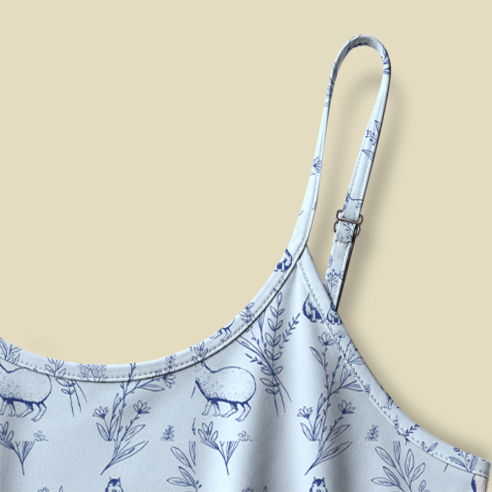 Capybara Camisole Midi Dress