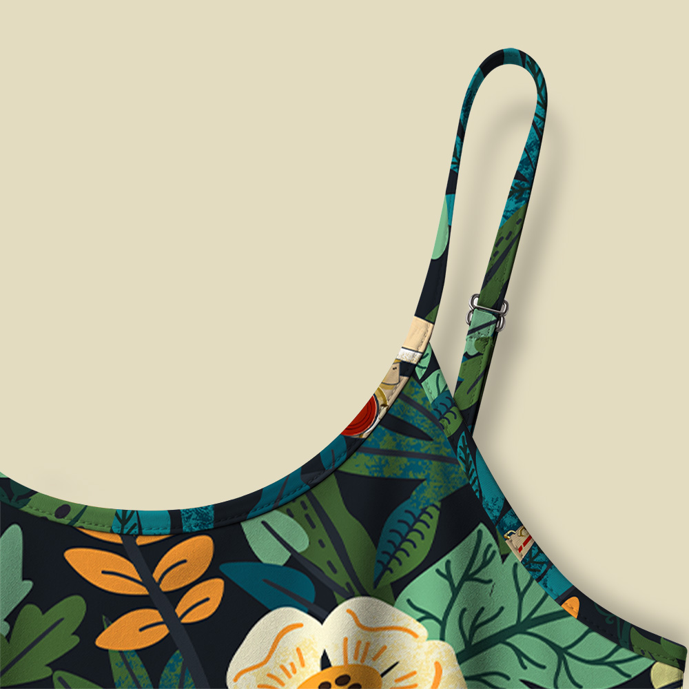 Scifi Spacecraft Camisole Midi Dress