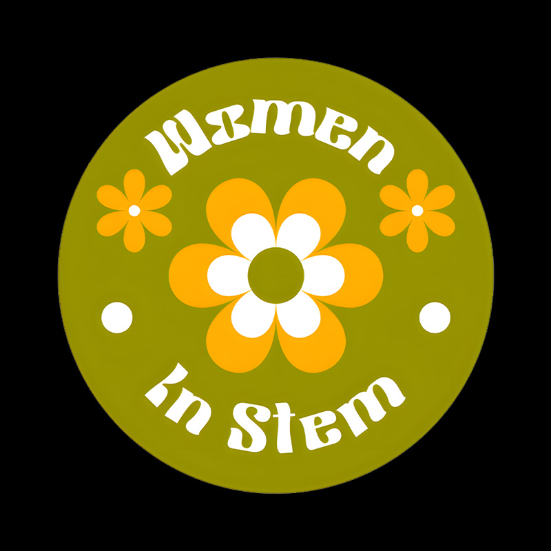 Women In Stem Groovy Playful T-Shirt