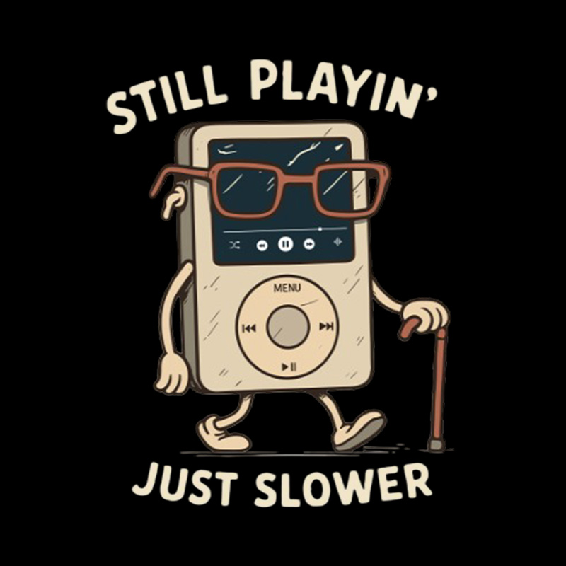 Still Playin Retro Mp3 Playful T-Shirt