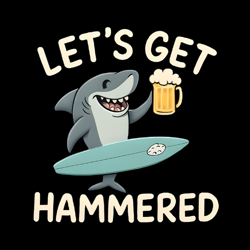 Hammered Shark Playful T-Shirt