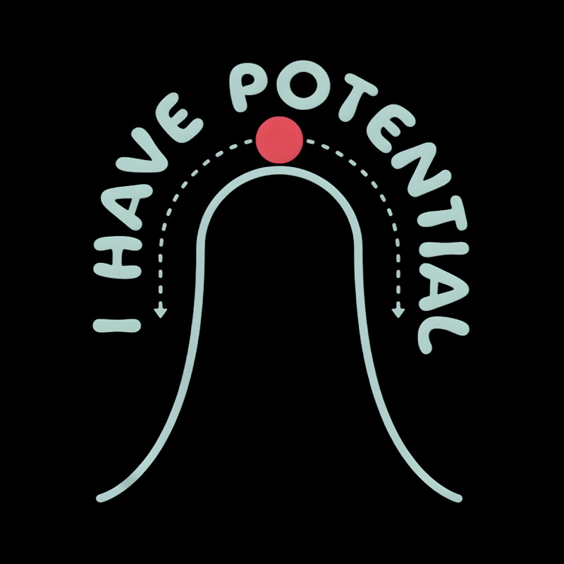 Physics I Have Potential Playful T-Shirt
