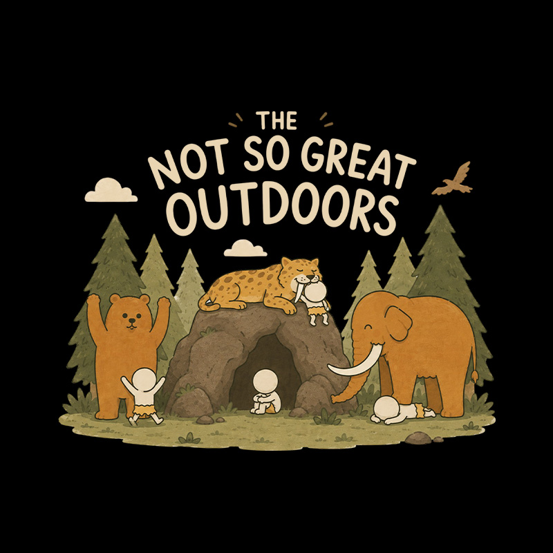 The Not So Great Outdoors Playful T-Shirt