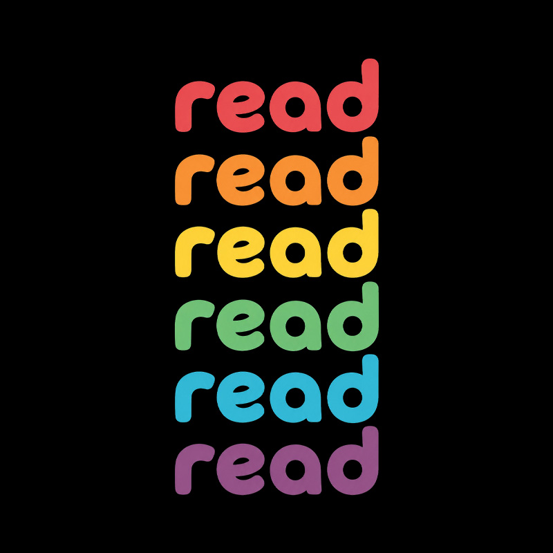 Read Pride Playful T-Shirt