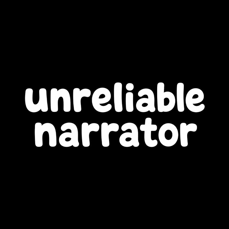 Unreliable Narrator Playful T-Shirt