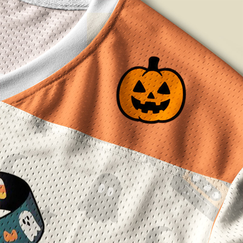 Spooky Vibes Playful Mesh Jersey