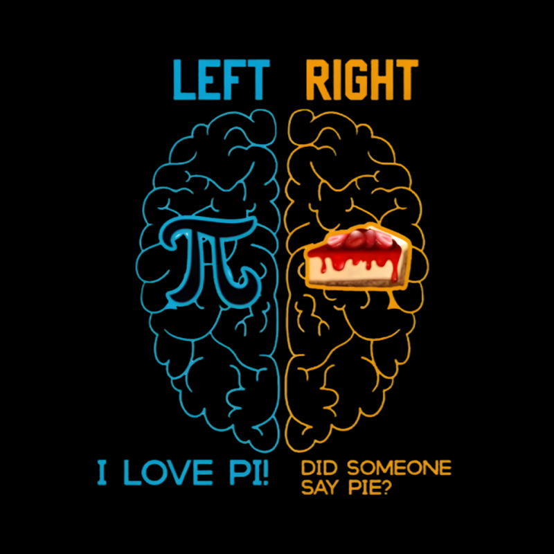 Funny Pi And Pie Brain Humor Playful T-Shirt