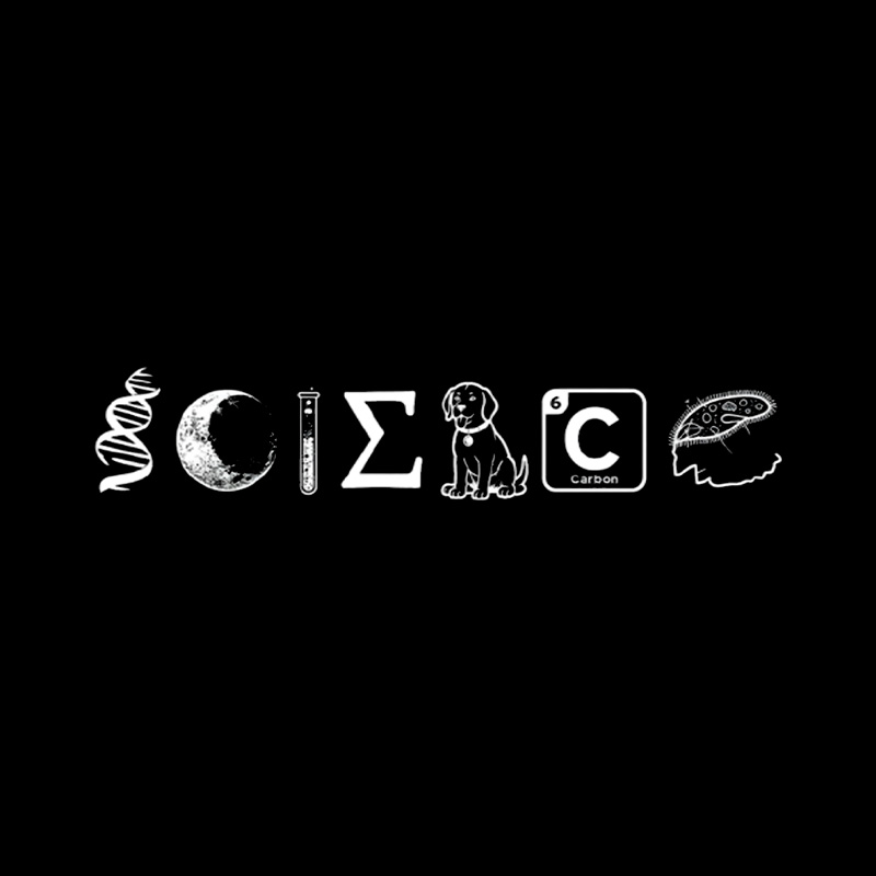Science Icons Playful T-Shirt