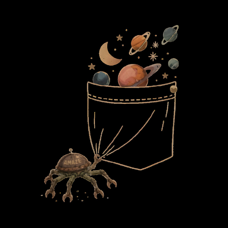Pocket Full Of Stars Playful T-Shirt