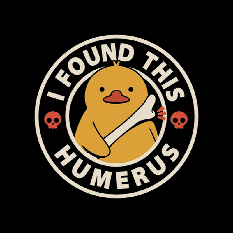 I Found This Humerus Duck Playful T-Shirt