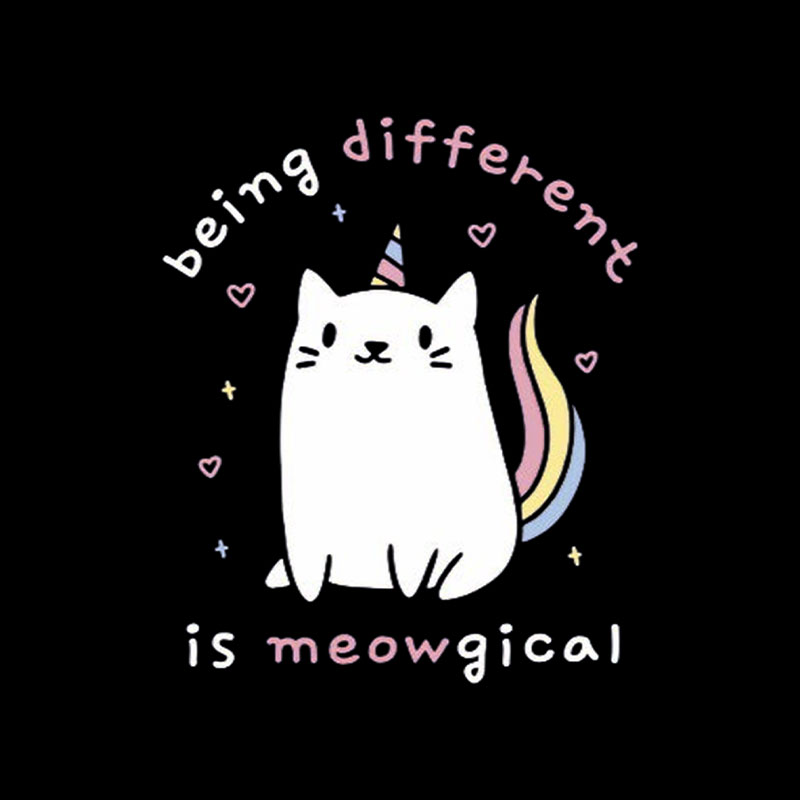 Being Different is Meowgical Playful T-Shirt