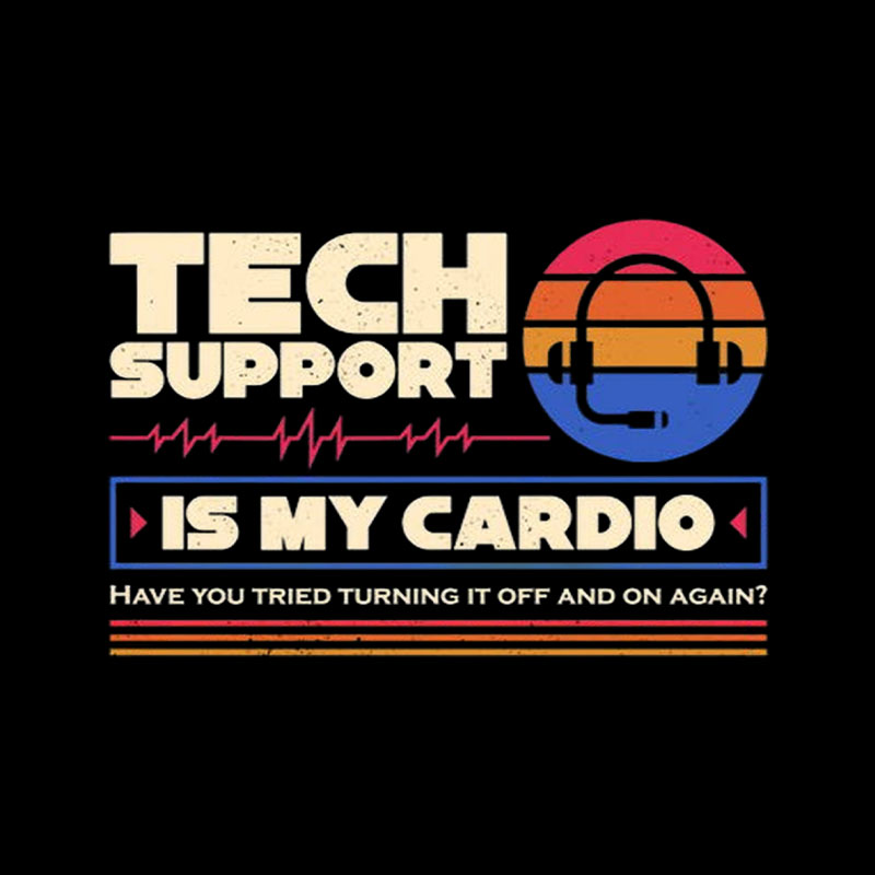 Tech Support Playful T-Shirt