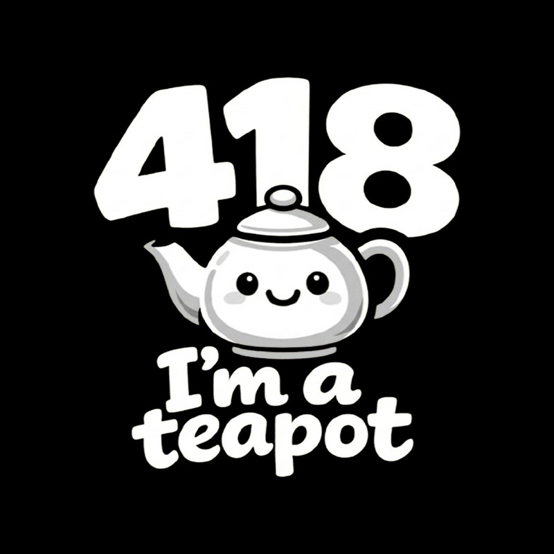 418 Im A Teapot Playful T-Shirt