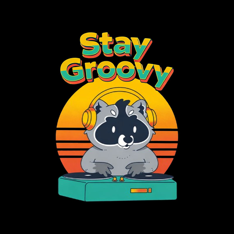 Stay Groovy Playful T-Shirt