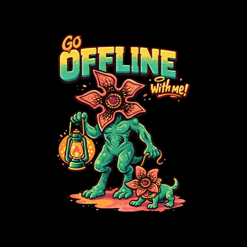 Go Outside With Me Playful T-Shirt