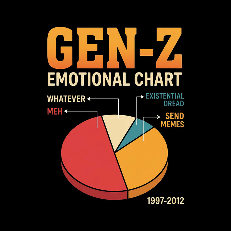 Gen Z Playful T-Shirt