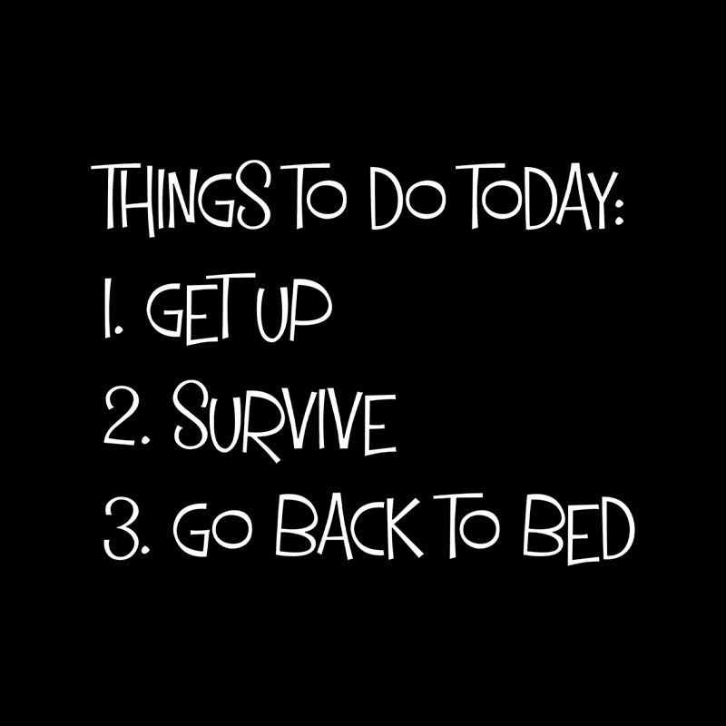 Things To Do Today Playful T-Shirt