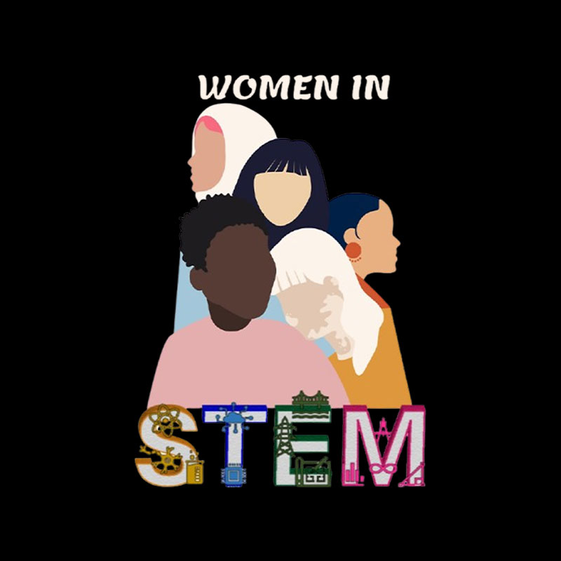 Women in STEM Playful T-Shirt