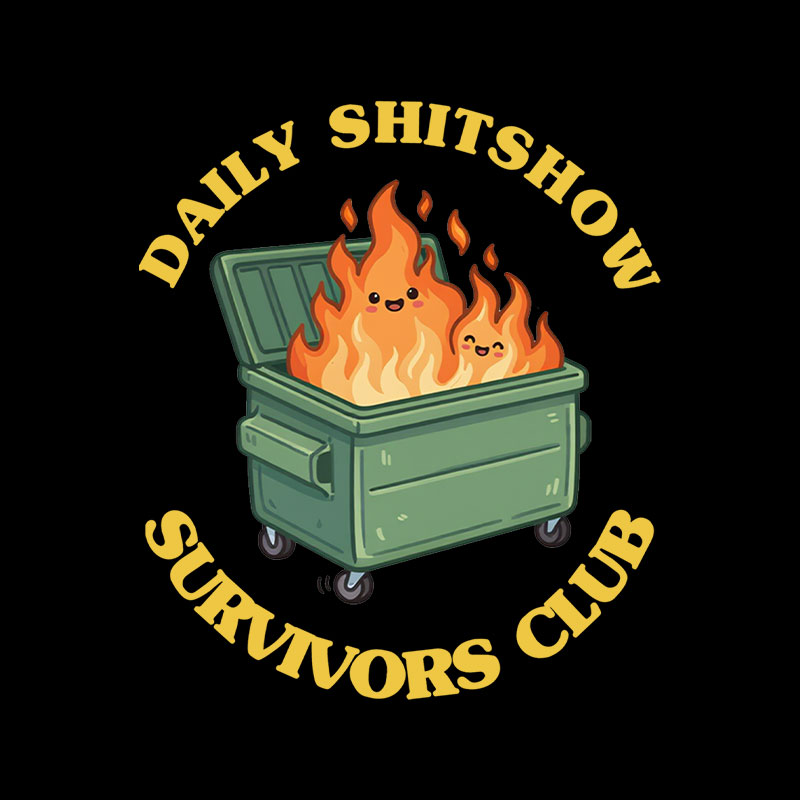 Daily Shitshow Survivors Club Playful T-Shirt