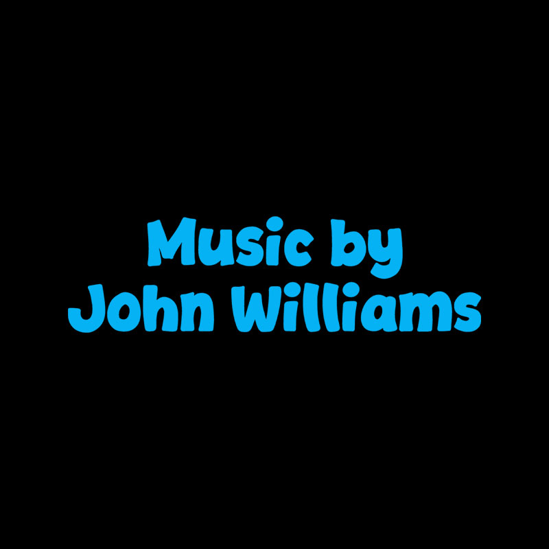 Music by John Williams Playful T-Shirt