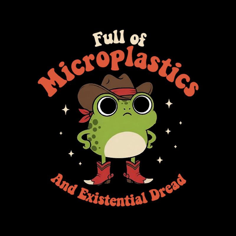 Full Of Microplastics And Existential Dread Playful T-Shirt