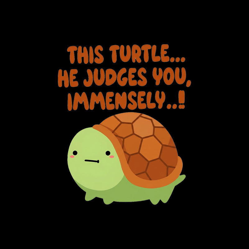 This Turtle Playful T-Shirt