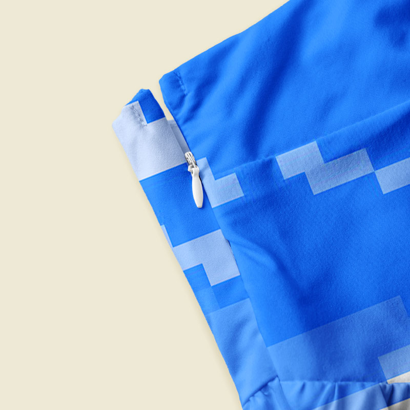 Win XP Wallpaper Pixel Playful Maxi Dress