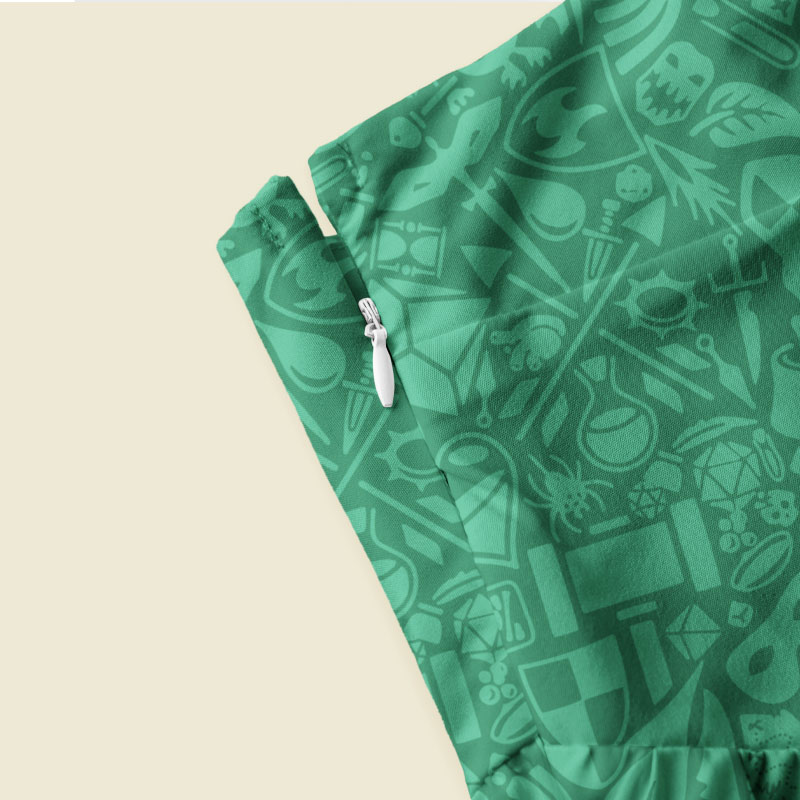 DND Vintage Armory Playful Maxi Dress