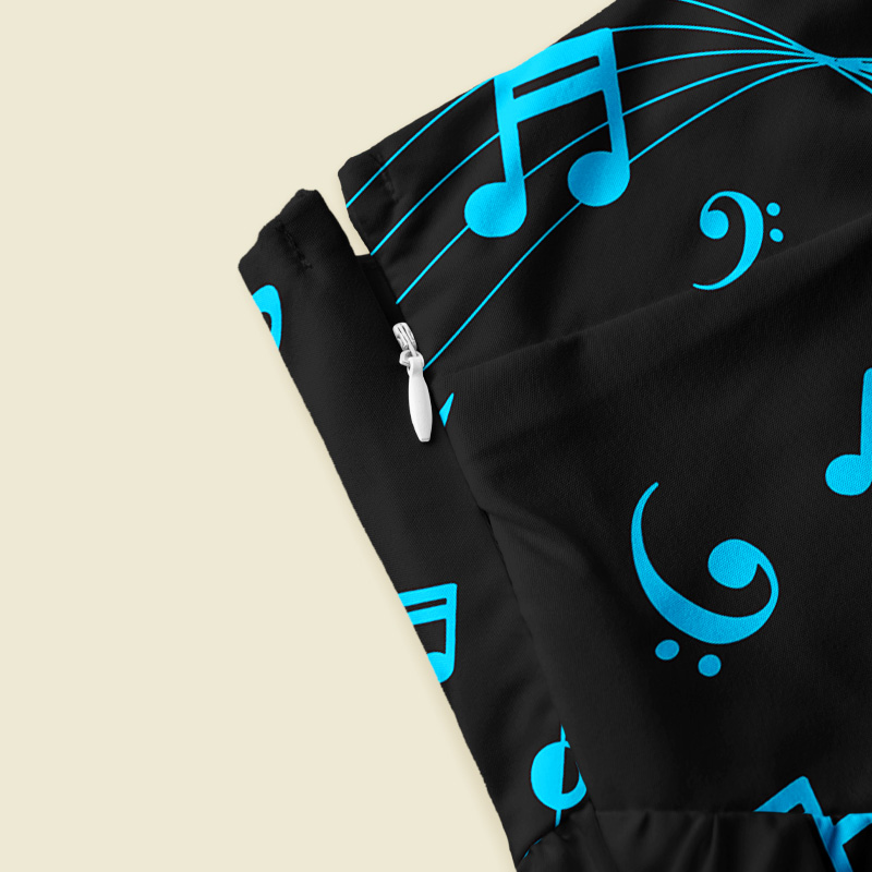 Music by John Williams Playful Maxi Dress