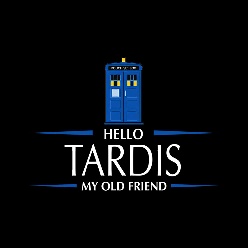 Hello Tardis Playful T-Shirt