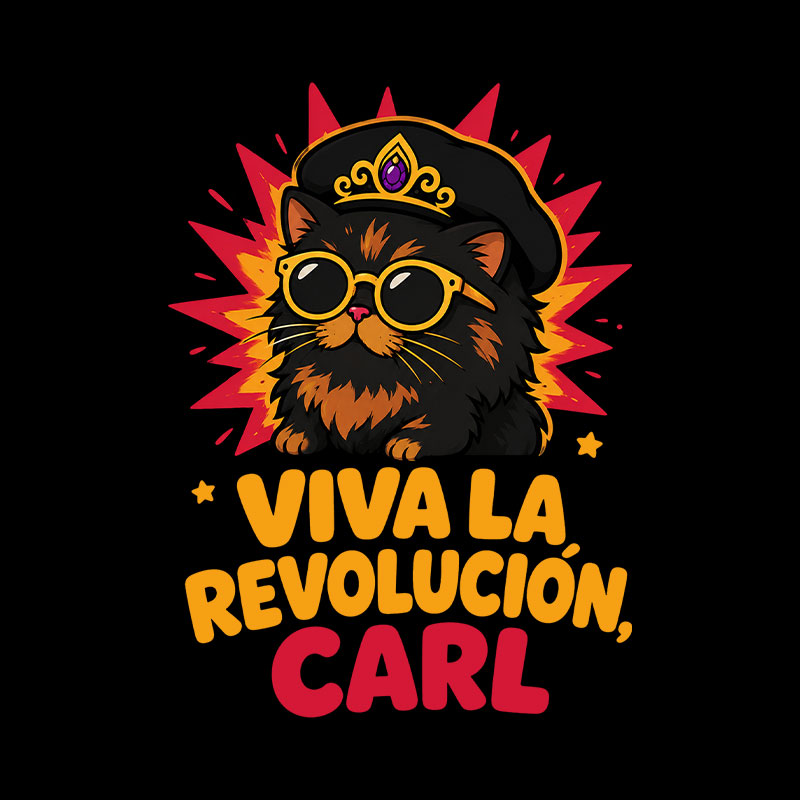 Viva La Revolucion Carl Playful T-Shirt