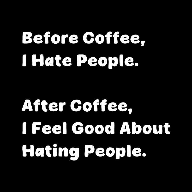 After Coffee Playful T-Shirt