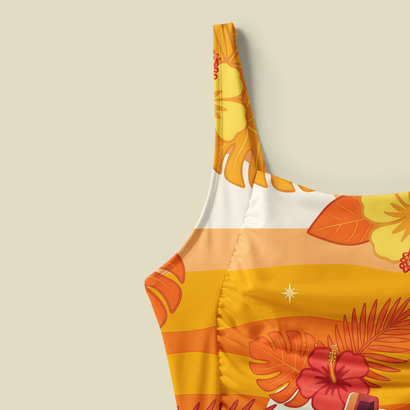 Ride Of The Tie Fighters Tummy Control One Piece Swimsuit