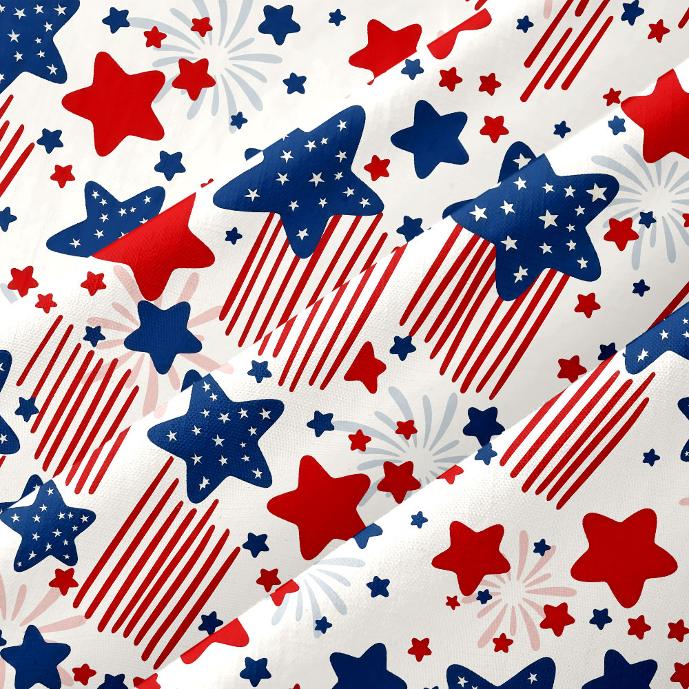 Star-Spangled Sparkler Button Up Pocket Shirt