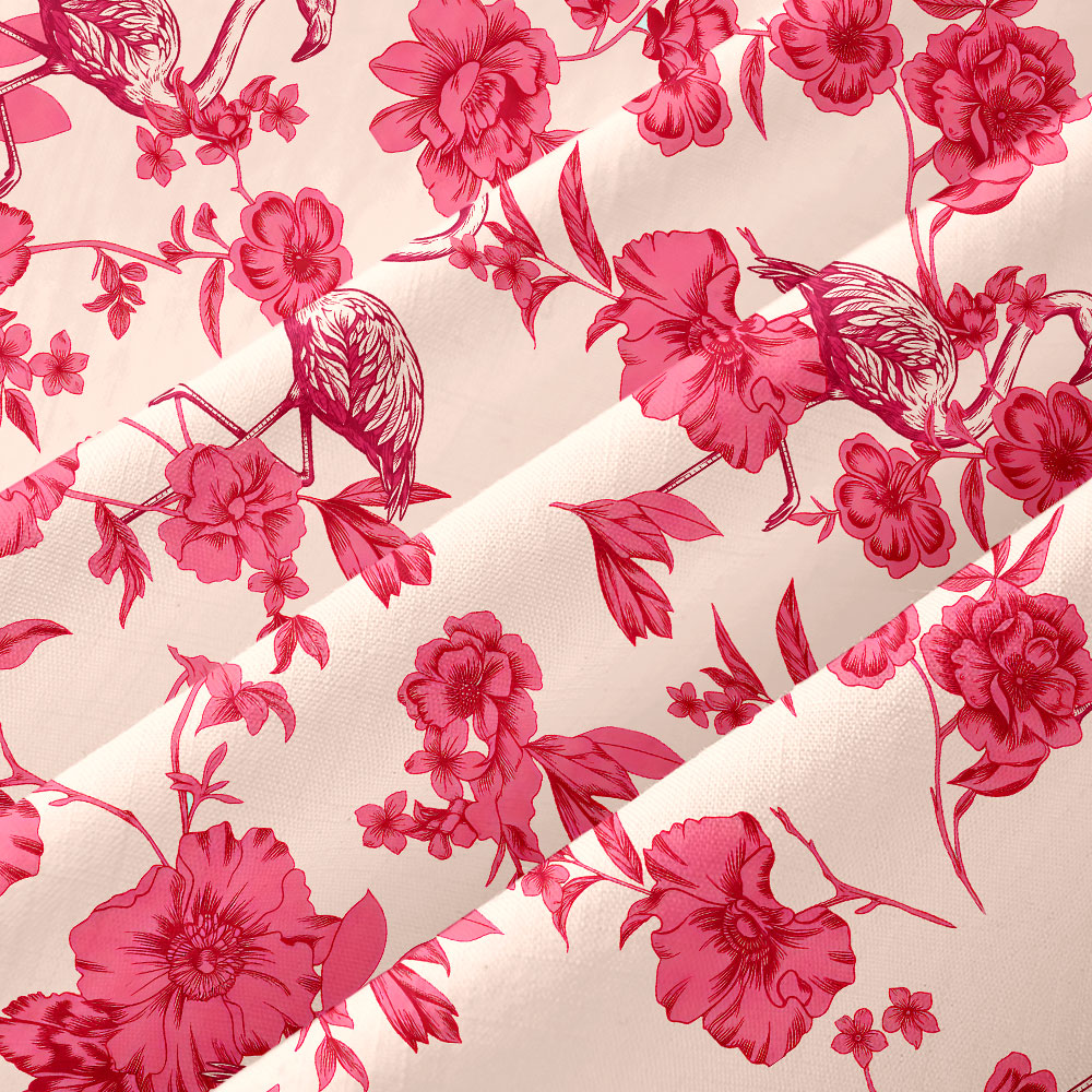 Pink Peony Paradise Button Up Pocket Shirt