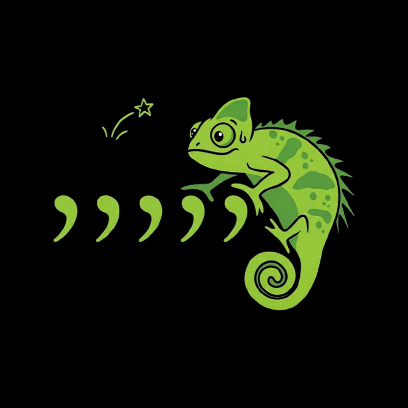 Comma Chameleon Playful T-Shirt